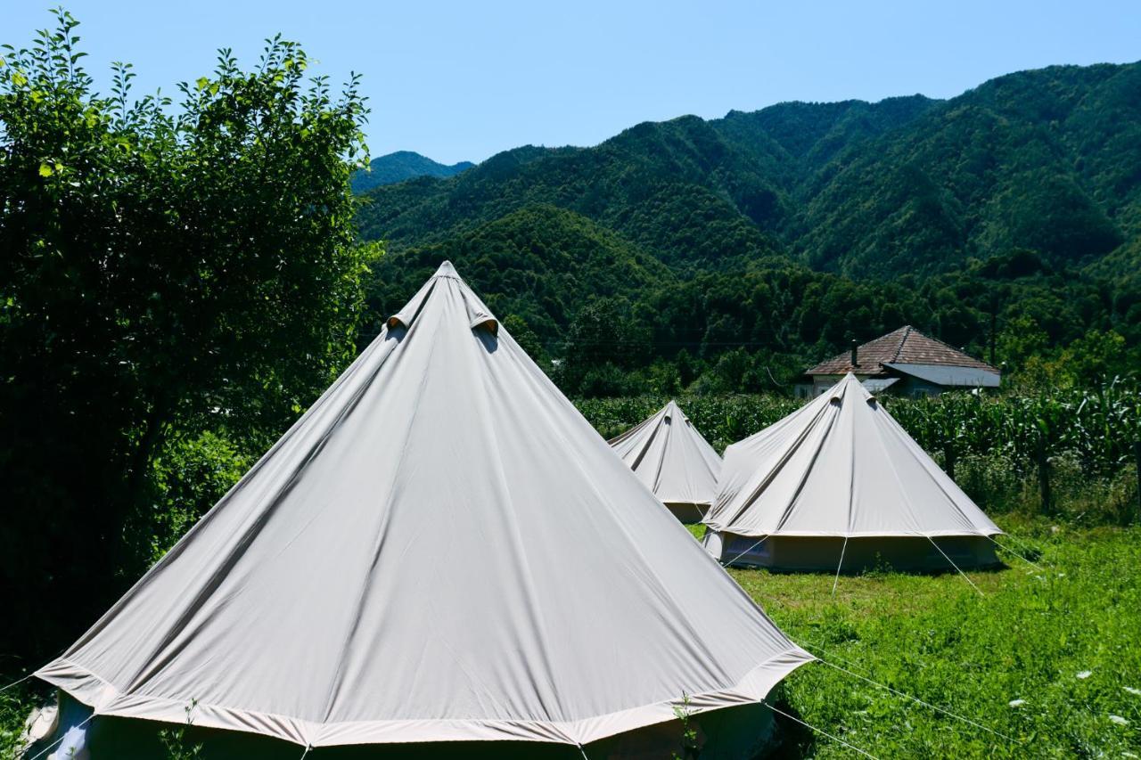 Luna Rock Glamping Brezoi - Blue Scai Экстерьер фото
