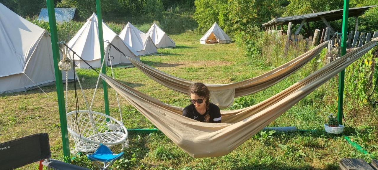 Luna Rock Glamping Brezoi - Blue Scai Экстерьер фото