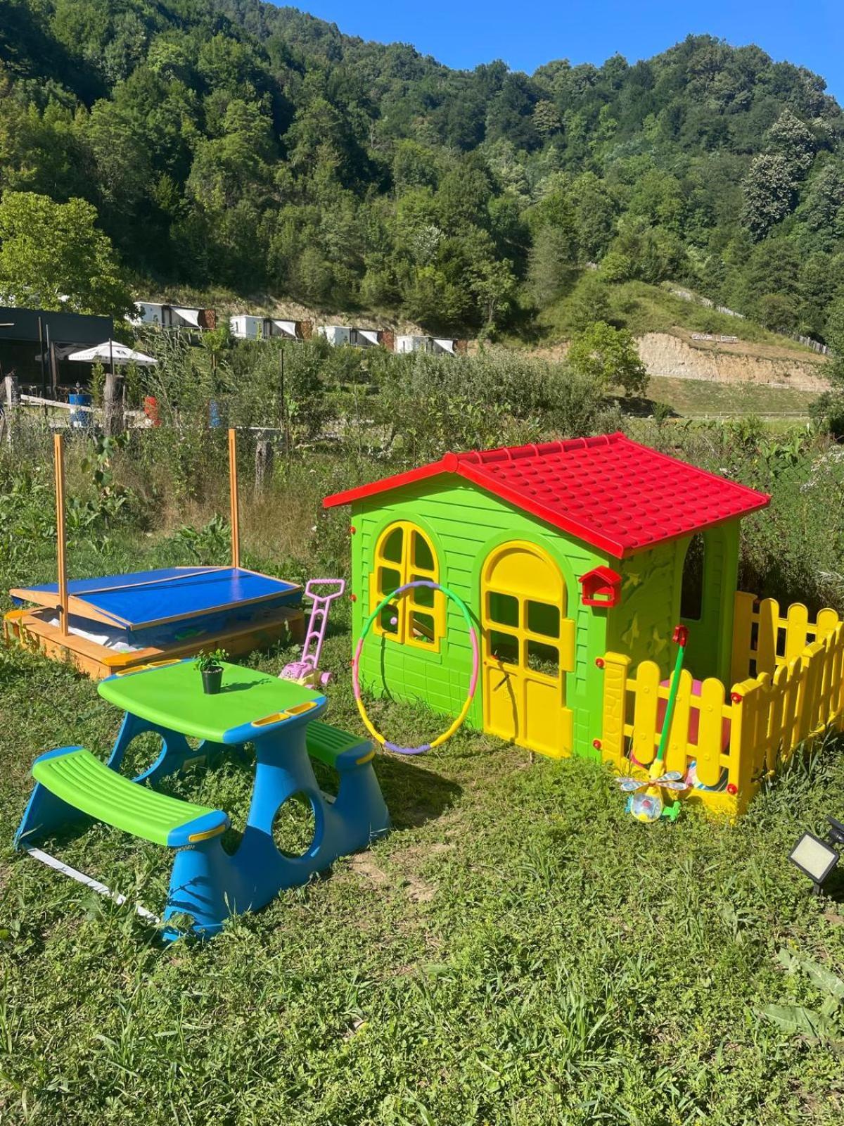 Luna Rock Glamping Brezoi - Blue Scai Экстерьер фото